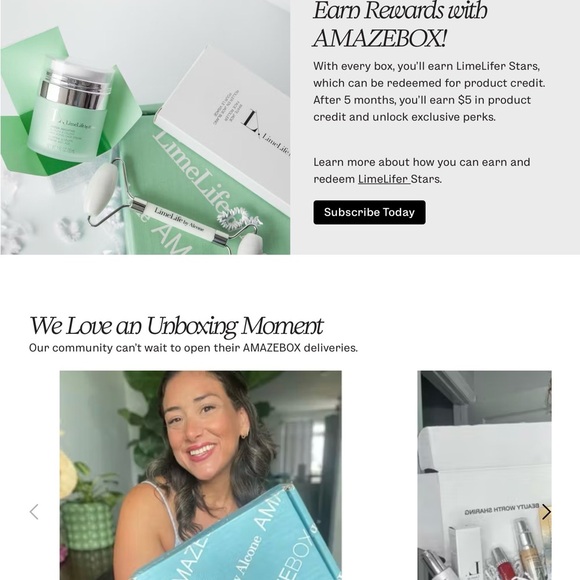 LimeLife AmazeBox Subscription Box - Picture 16 of 16
